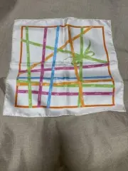 Hermes Ribbon Pattern Carré45 Scarf