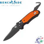 BENCHMADE 美國蝴蝶牌 - TRIAGE 三合一救援折刀 / N680不鏽鋼 / 9170SBK-ORG【詮國】