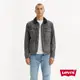 Levis 毛領牛仔外套 / Type3經典修身版型 / 精工灰黑石洗 男款 16365-0183 熱賣單品