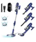 Powerful Cordless Vacuum Cleaner with 26KPA Suction & 40-Minute Runtime