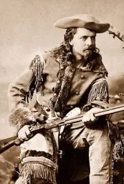 Buffalo Bill Cody Western Photo Sepia 8 X 10"