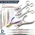 Professional Toenail Removal Kit Ingrown Cutter Nipper Podiatry Nail Surgery