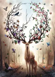 Ravensburger - Magical Deer Puzzle 1000pc