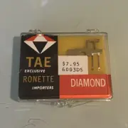 NOS Diamond Needle Stylus TAE 6003DS Replacement Needle For Euphonics 254, 256