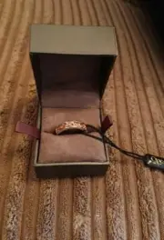 New with tags Clogau Silver and Rose Gold Ring Tree of Life Size M