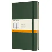 Moleskine Classic Hard Cover Ruled Notebook Office/Student Planner L Myrtle GRN