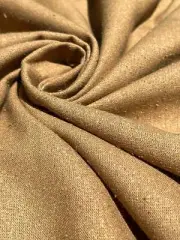 100% Mulberry Silk, Noil Raw Natural Fabric By 2 Meters, Sustainable Zero Waste.