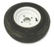 American Tire 30080 570 X 8 (b) Tire And Wheel Imported 4 Hole Painted