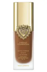 Dolce&Gabbana Everlast Foundation Broad Spectrum SPF 20 Sunscreen in 31N Medium Deep at Nordstrom One Size