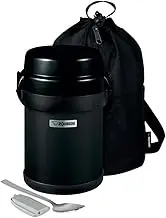 Zojirushi SL-JBE14BZ Mr. Bento Stainless Lunch Jar 41 Oz Carbon Black