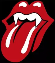 Rolling Stones Vampire Iron On Transfer-T-Shirt + Light & Dark Color Fabrics #4
