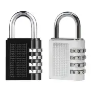 Resettable 4-Digit Waterproof Combination Pad Lock Luggage Locker Gym Safer
