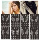 Sticker Template Temporary Tattoo Stencil Hollow Drawing Template Henna Stencil