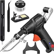 afeamo Internally Heated Industrial Welding Tools, Laser Welding Machine, Multi-Function Soldering Iron Soldering Gun Set, 3 in 1 Handheld Industrial Constant Temperature Fast Heating for Metal