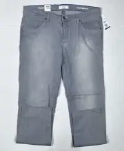 $198 New BRAX Cadiz Men's 40x34 Casual Gray Ultralight Straight Fit Stretch Jean