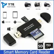 TF SD Card Reader Type C Micro USB OTG USB 2.0 for PC MacBook iPad Tablet Mobile