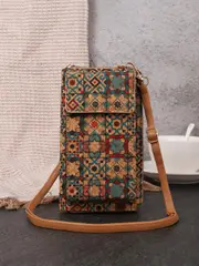 GGP A Elegance Vintage Bohemian Style Wallet With Multi Compartment Design Large Capacity Zipper Clutch For Women