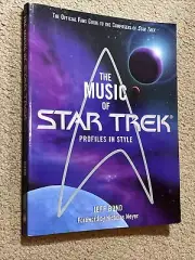 1999 The Music of Star Trek Profiles in Style signed - Jeff Bond Composers Guide