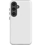 For Samsung Galaxy S25+ Plus Tough Protective Cover, White