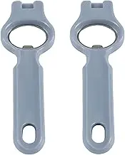 2Pcs Soda Can Opener, Pry-Off Beer Bottle Opener, Beer Can Opener with 3.5"/9cm Long Handle for Seniors