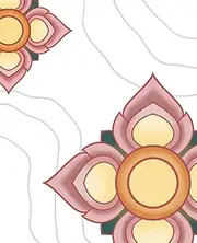 Royal Lotus Lined Notebook - white cover: 7.5 x 9.25 inch 120 pages good for journals and gift