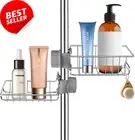 Sink Caddy, Shower Caddy Stainless Steel Bathroom Accessories Organiser, Include