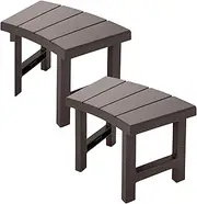 Intex 28514 2 Medium PureSpa™ Accessories Benches, Compatible w/ 4 Person Spas, Combines to Create A Larger Bench, Flat Storage, 159 kg Capacity