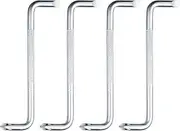 HARFINGTON 4pcs Offset Screwdriver SL5/PH2 Phillips Flat Head Right Angle 90 Degree Screw Driver Double Ended Z-type Hand Tool for Home Appliance Repair