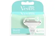 Gillette Venus Smooth Sensitive Razor Blades 4 Pack