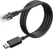 SDSACZMU Radar Detector Cable, USB to RJ11 Plug Cable,Replacement Power Line of Radar Detector,for Uniden Escort Beltronics Radar Detector, 6.56 ft