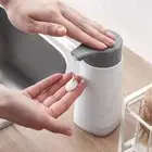 Cylinder Liquid Soap Dispenser Refillable Detergent Container Office