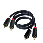 RCA Stereo Cable 2RCA Male to 2RCA Male Stereo Cable for Home Theater HDTV