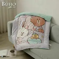 在飛比找鮮拾優惠-【BUHO 布歐】正版授權卡通泡泡暖絨被100x120cm(