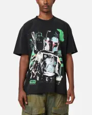 [AMERICAN THRIFT] Star Wars Episode Vi '83 Heavy Vintage T-shirt Vintage Black - Size M M Vintage Black
