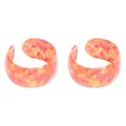 2PK Annabel Trends Tamed Cuff Bangles Women Wristband Accessory 7x3cm Sherbet