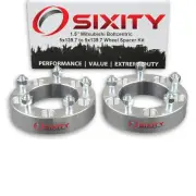 2pc 1.5" Wheel Spacers for Mitsubishi Raider Adapters Lugs Studs 5x139.7 gf (for: Mitsubishi)