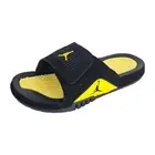 Nike Jordan HYDRO IV Retro 4 Black Yellow 532225 017 Slides Sandal Men SZ 13