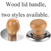 Universal Kitchen Cookware Replacement Wooden Pot Lid Handle Pan Cover Grip Knob