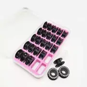 25pcs Bernina-Compatible Jumbo Bobbins + Bobbin Box - Ultimate Sewing Accessory