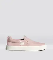 Women's Rose Pink Slip-on Sneakers