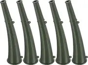 ifundom 5pcs Trumpet Soccer Horn Cheer Bugle Cheerleading Horn Collapsible Stadium Horn Blow Horn Soccer Stadium Horn Party Horn and Blower Horn Noise Maker Marine Plastic Hockey