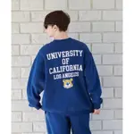 UCLA 左胸刺繡C長袖上衣 男M、L 四色 BLU/BRN/GRN/WHT