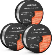 Mild Steel .035'' Flux Core MIG Welding Wire 2 Lb 3 Pack