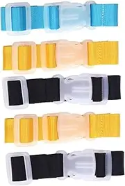 SAFIGLE 5pcs Luggage Hanging Buckle Straps Suitcase Belt for Store Lightweight Practical