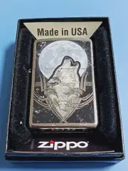 Zippo Howling Wolf Street Chrome 49261