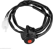 New 12V DC Motorcycle Dirt Pit Quad Bike ATV Kill Stop Switch Push Button Replacement Part for Honda