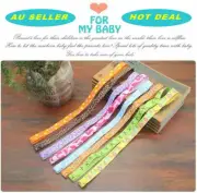 3/8 PCS Baby Snap Close Soother Teething Toys Pacifier Dummy Chain Band Strap