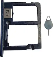 Ubrokeifixit Galaxy Tab A 10.1 Micro SD Card Tray,Single Sim Card Tray Slot Holder Replacement for Samsung Galaxy Tab A 10.1 (2019) T515 T510 (T515-Black)