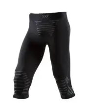 X-Bionic Invent 4.0 Tights 3/4 Baselayer Man, Black/Charcoal