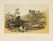 Scotland 1840 Crichton Castle Poster Print by Thomas Creswick (24 x 36)